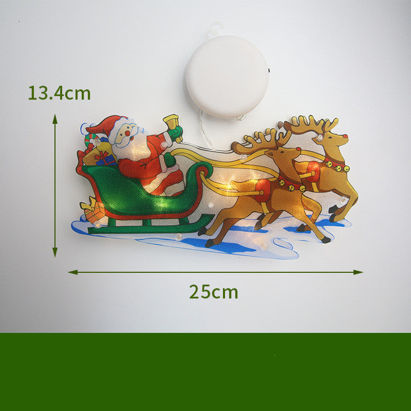 Christmas Decoration Lights Santa Snowman Elk - AFFORDABLE MARKET