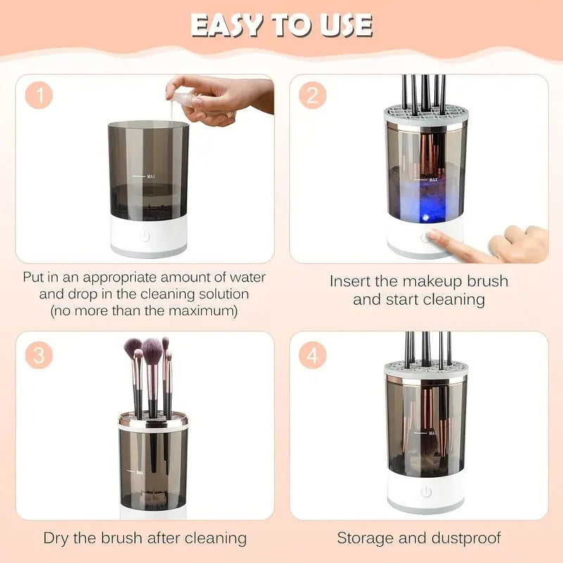 Makeup Brush Electric Cleaner