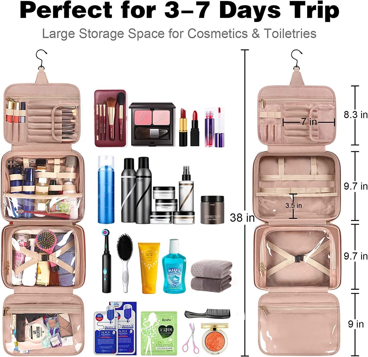 Washing Set Travel Storage Bag - AFFORDABLE MARKET