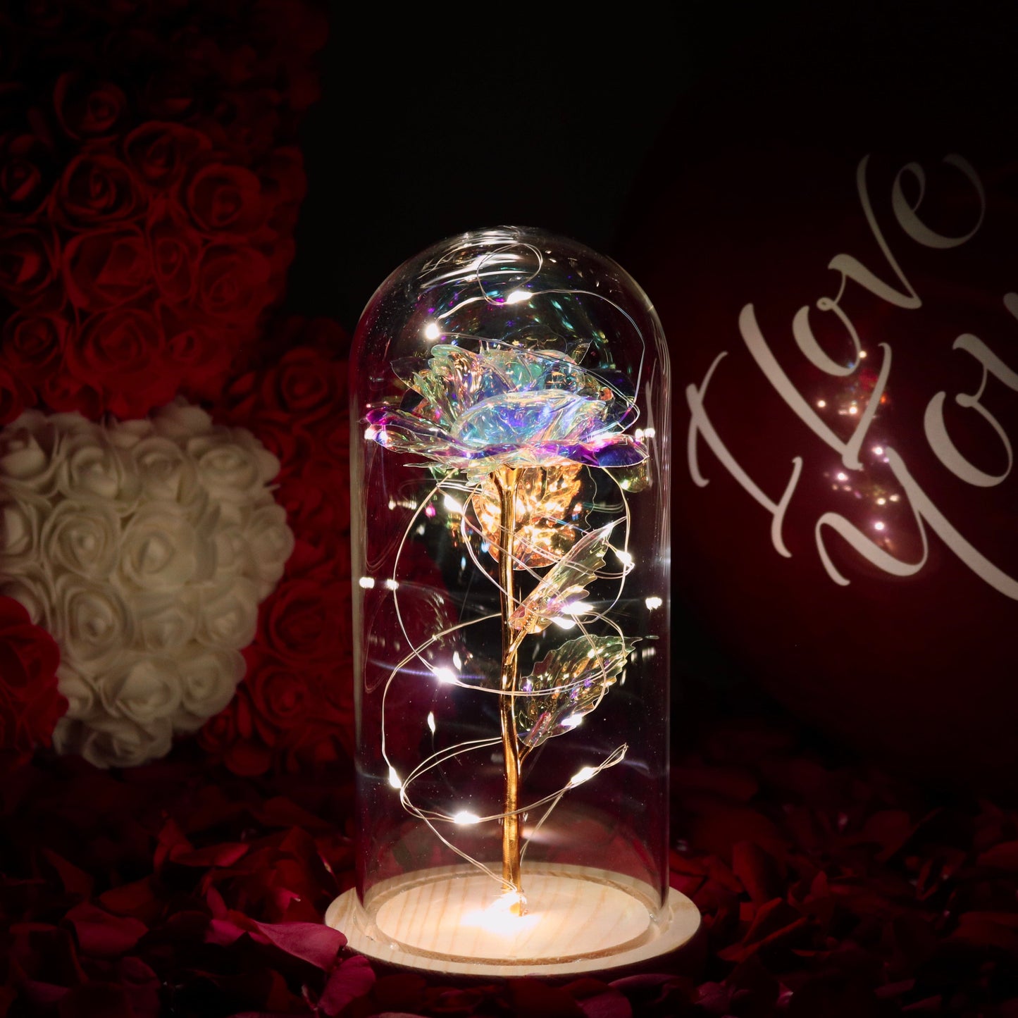 Galaxy Rose Eternal Lamp - AFFORDABLE MARKET