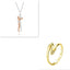 Couple Love Hug Necklace