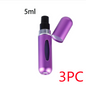 Mini Portable Refillable 8ml 5ml Perfume Aluminum Atomizer Spray Cosmetic Bottle - AFFORDABLE MARKET