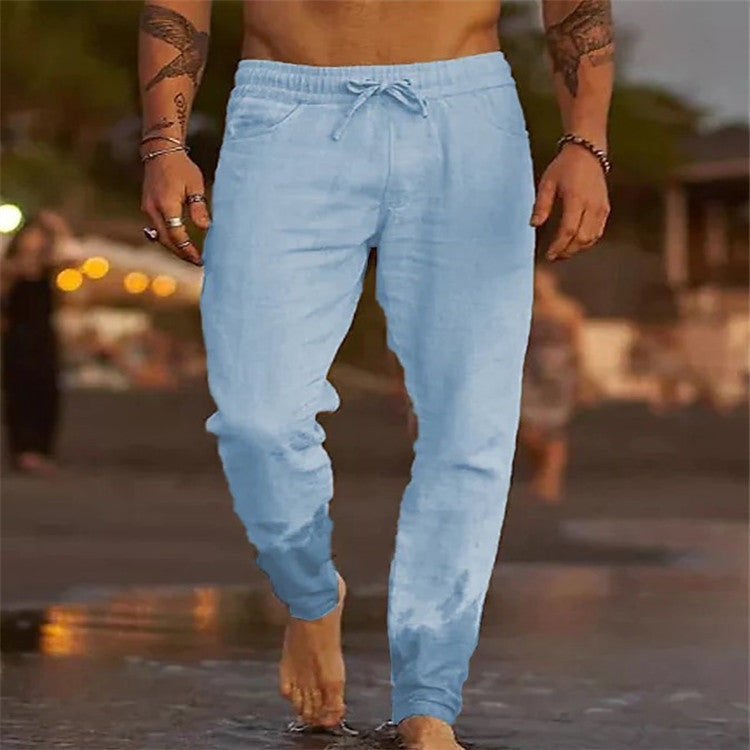 Men's Cotton Linen Pants