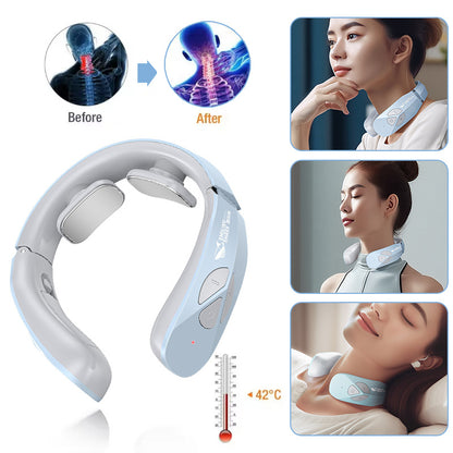 Electric Neck Pain Relief Massager with Heating Function