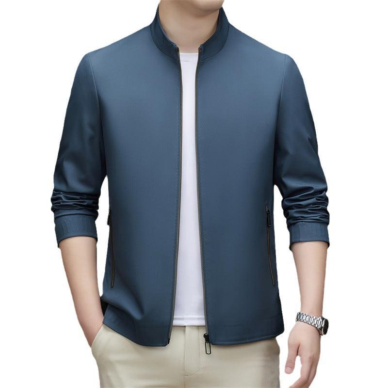 Coat Men's Polo Collar Jacket - AFFORDABLE MARKET