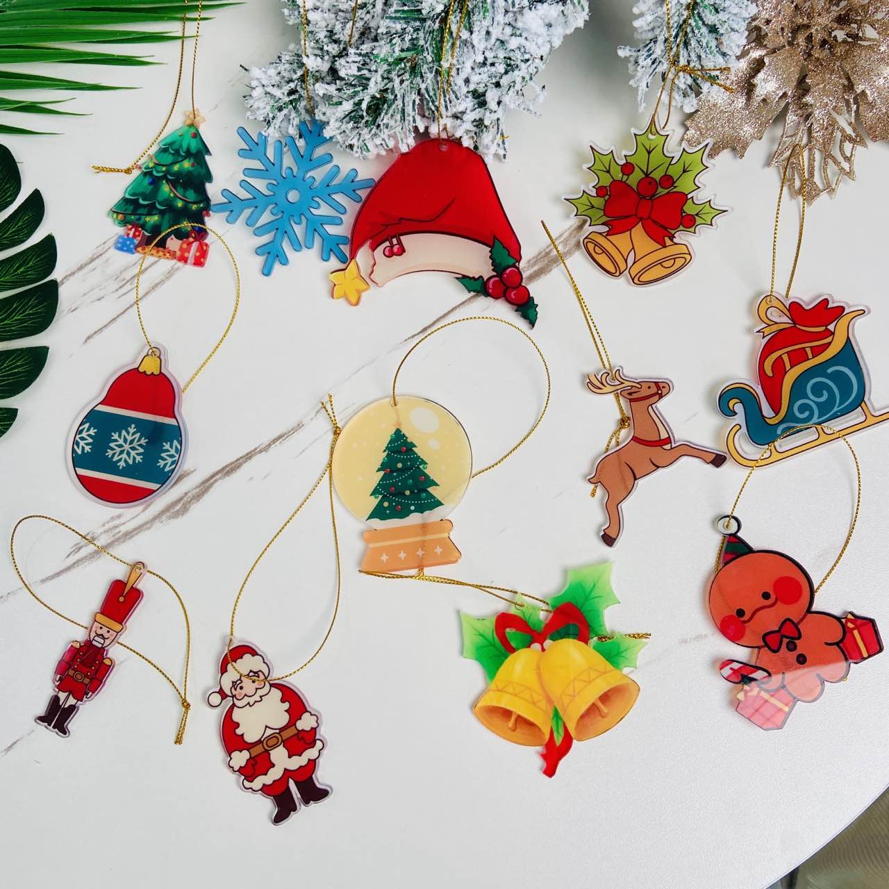 Christmas Decor Car Pendant Hanging Ornament Home Decoration Interior Decoration Pendant - AFFORDABLE MARKET