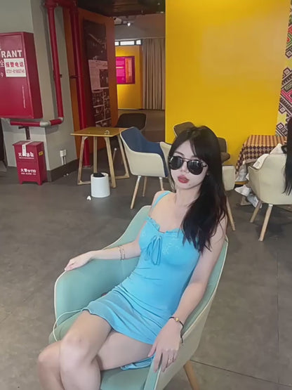 Women's Sexy V-neck Summer Dress