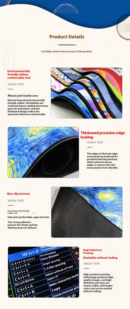 Stock and Crypto Trading Table Mat/Mouse Pad