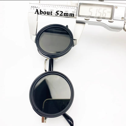 Round Adjustable Polarized Sunglasses