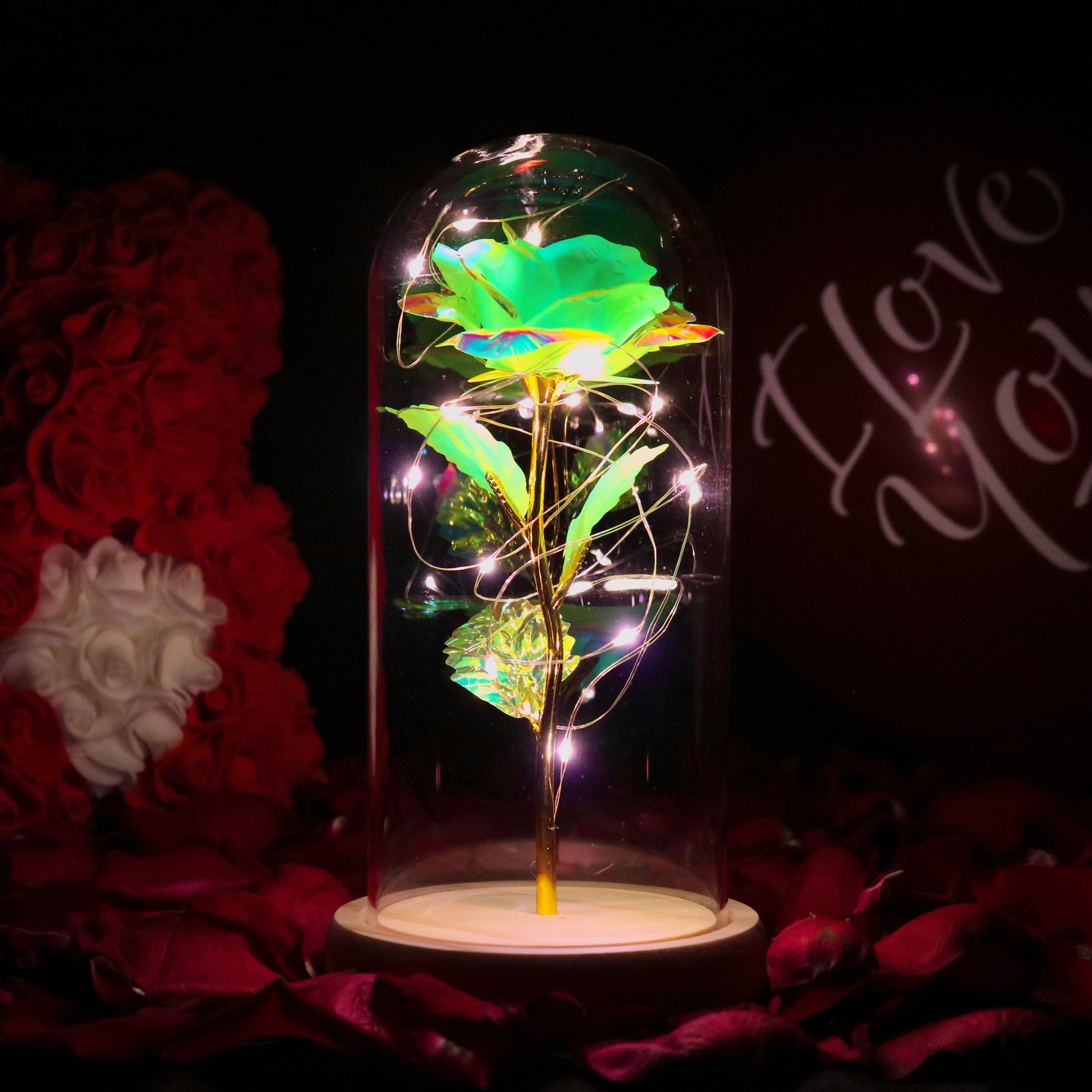 Galaxy Rose Eternal Lamp - AFFORDABLE MARKET