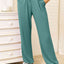 Basic Bae Full Size Soft Rayon Drawstring Waist Pants with Pockets - AFFORDABLE MARKET