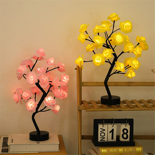 Blossom Bliss Glowing Rose Tree - AFFORDABLE MARKET