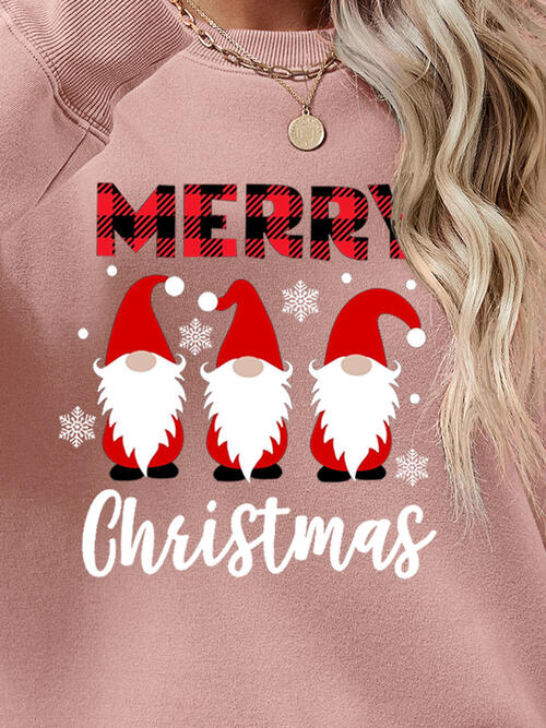 MERRY CHRISTMAS Long Sleeve Sweatshirt - AFFORDABLE MARKET