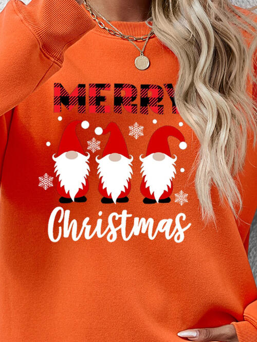 MERRY CHRISTMAS Long Sleeve Sweatshirt - AFFORDABLE MARKET