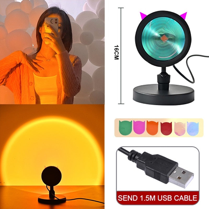 Sunset Lamp - AFFORDABLE MARKET