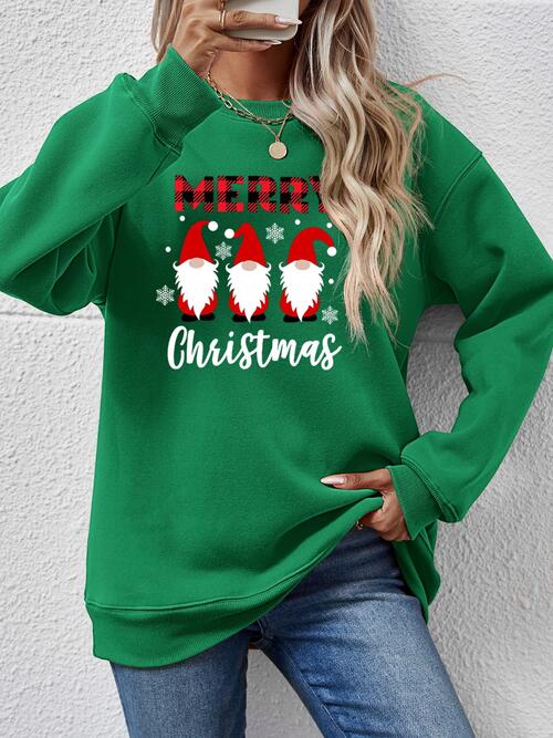 MERRY CHRISTMAS Long Sleeve Sweatshirt - AFFORDABLE MARKET