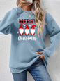 MERRY CHRISTMAS Long Sleeve Sweatshirt - AFFORDABLE MARKET