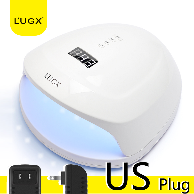 L'UGX quick drying UV nail lamp 60W wireless nail dryer for 2 hands double-handed led nail lamp - AFFORDABLE MARKET