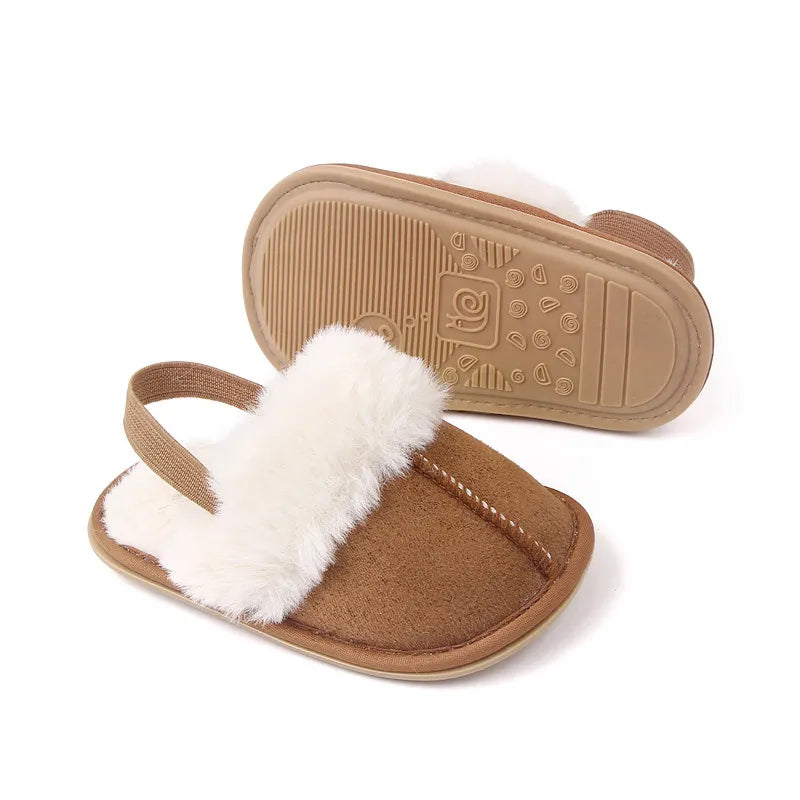 Newborn Baby Shoes Cute Baby Girls Shoes Rubber Hard Soled Antiskid Toddler Baby slipper Shoes First Walkers Zapatos De Bebes - AFFORDABLE MARKET