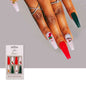 30-Piece Christmas Theme ABS Press-On Nails - AFFORDABLE MARKET