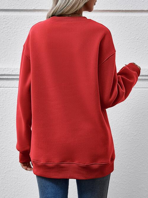 MERRY CHRISTMAS Long Sleeve Sweatshirt - AFFORDABLE MARKET