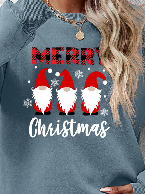 MERRY CHRISTMAS Long Sleeve Sweatshirt - AFFORDABLE MARKET