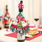 Christmas Hat and Scarf Wine Bottle Decoration - AFFORDABLE MARKET