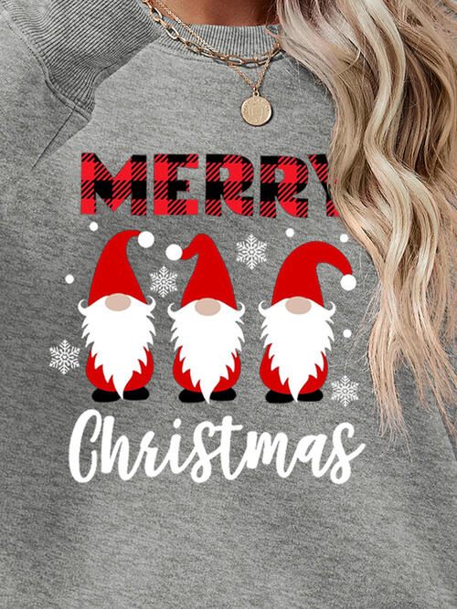 MERRY CHRISTMAS Long Sleeve Sweatshirt - AFFORDABLE MARKET