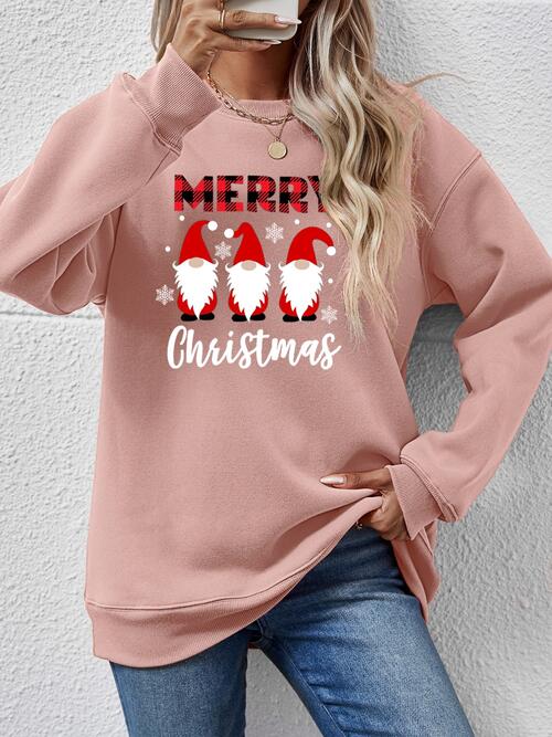 MERRY CHRISTMAS Long Sleeve Sweatshirt - AFFORDABLE MARKET